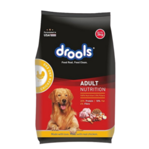 Drools Dry Dog Food Adult, Chicken and Egg Flavor 3KG