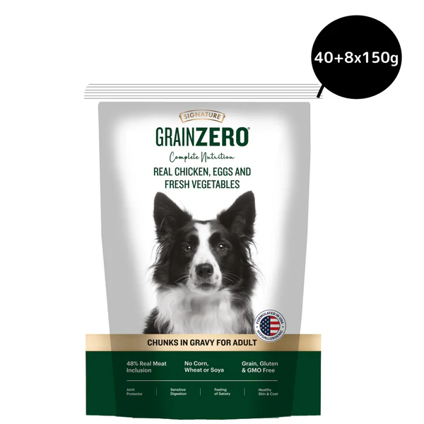 GRAIN ZERO ADULT DOG GRAVY 150GM