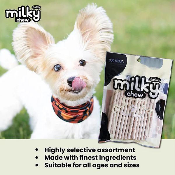 Dogaholic Milky Chew Stick Style