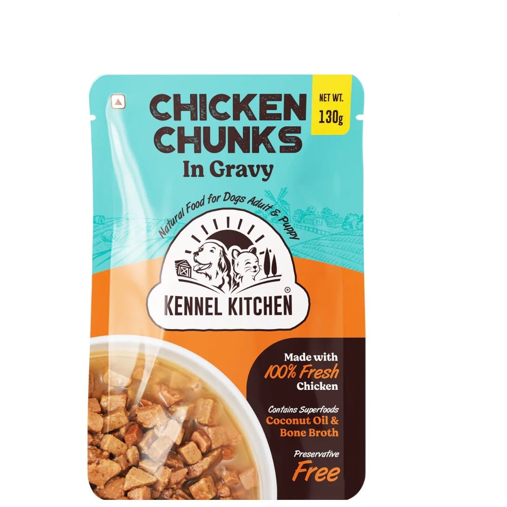 Kennel Kitchen Chicken Chunks in Gravy