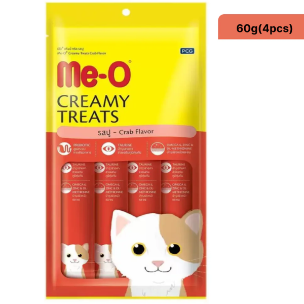 Me O Creamy Crab Cat Treats