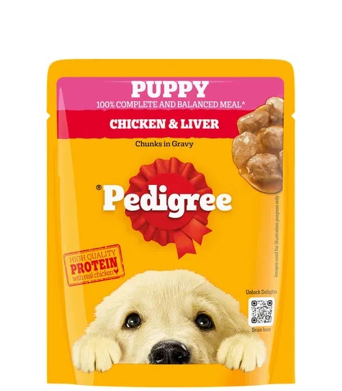 Pedigree Chicken Gravy in Puppy